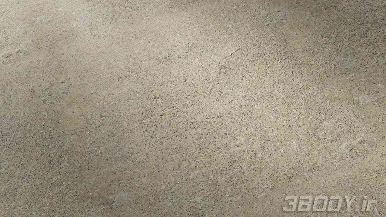 متریال بتن صاف smooth concrete عکس 1